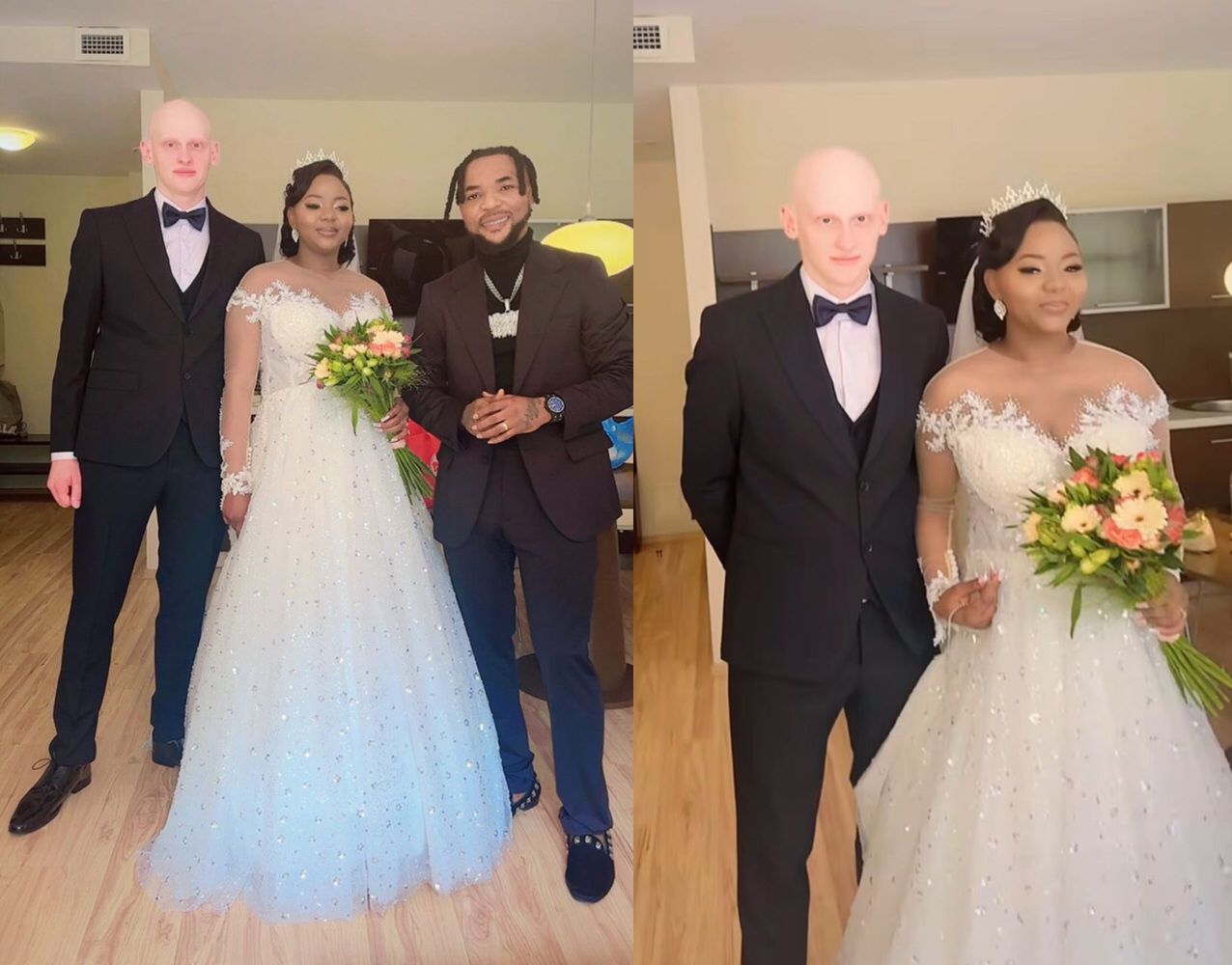 A Father’s Joy Beyond Borders: Oritsefemi Beams with Pride as Daughter Ties the Knot in Lithuania’s Dreamy Elegance