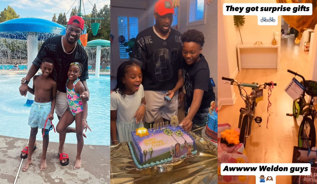 Peter Okoye Stuns His Twin Niece and Nephew with Magical Birthday Surprise