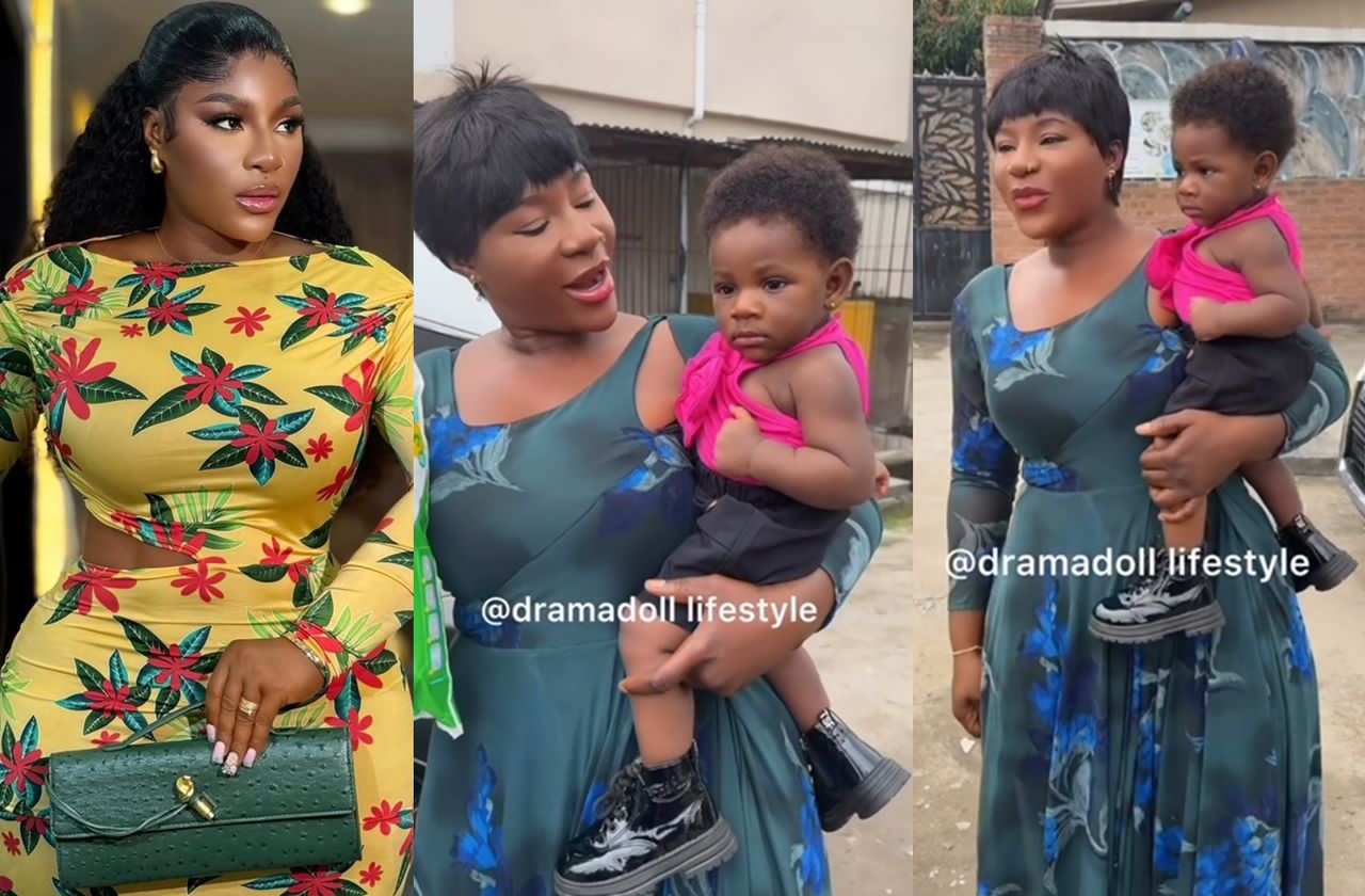 Double Destiny: Fans in Awe as Actress Destiny Etiko Meets Her Adorable Lookalike Baby