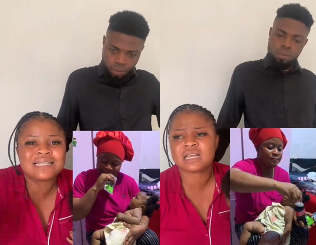 “It’s Coke, Not Action Bitters!” — Woman Defends Viral Video of Her Giving ‘Alcohol’ to Her Baby Amid Backlash