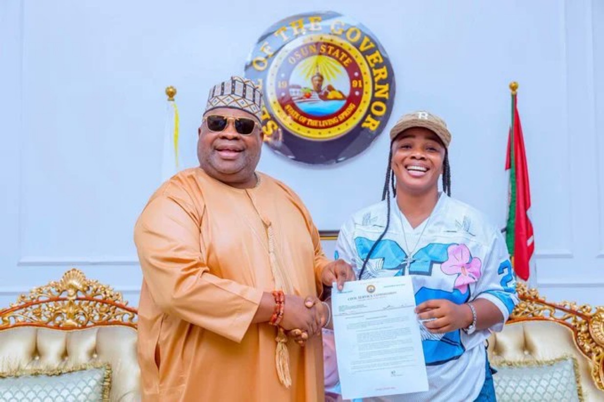 From Puff-Puff Stand to Government House Kitchen: Governor Adeleke Appoints Street Hawker as Official Chef and Grants Her Scholarship
