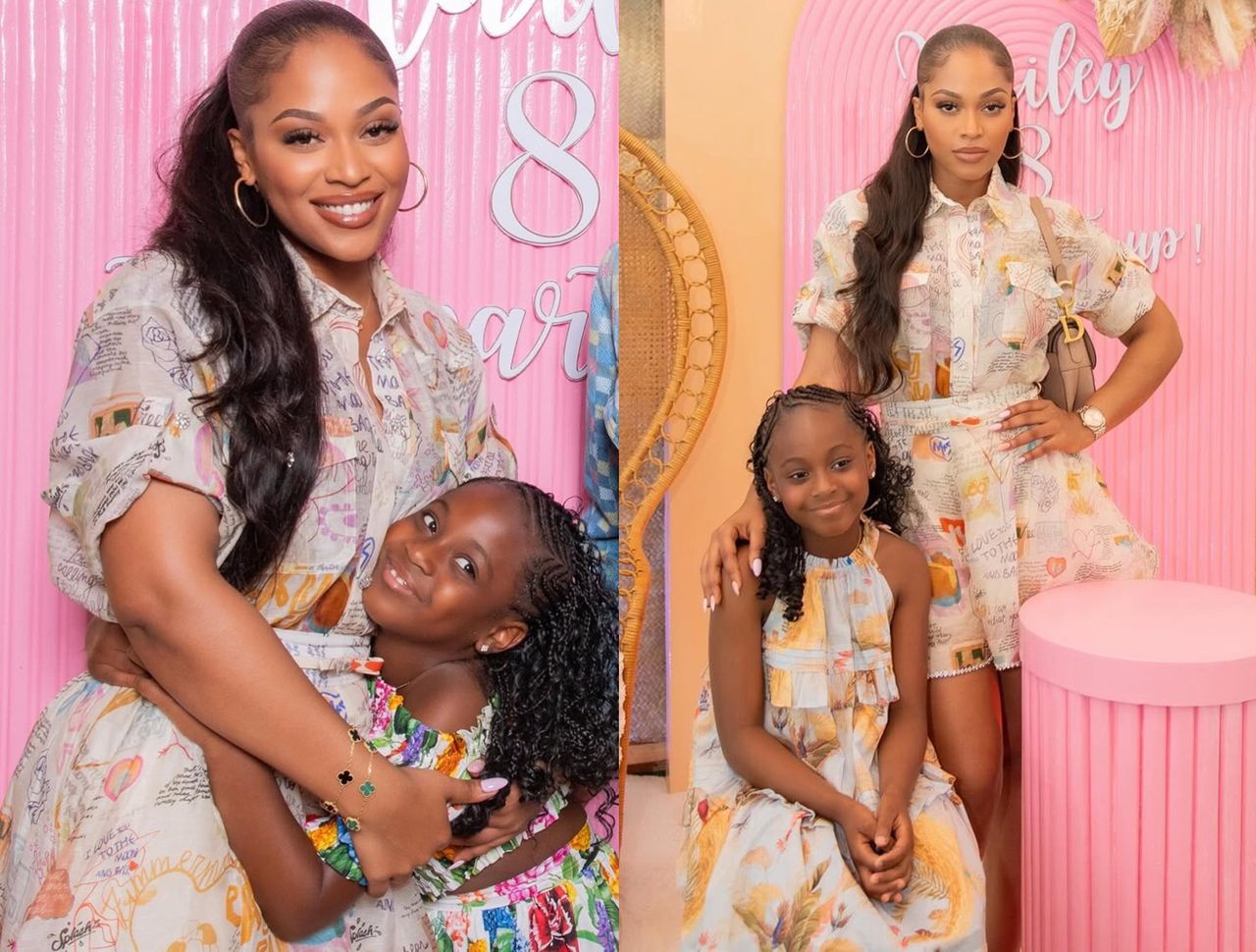 Davido’s Second Babymama Amanda Celebrates Hailey’s 8th Birthday in Style