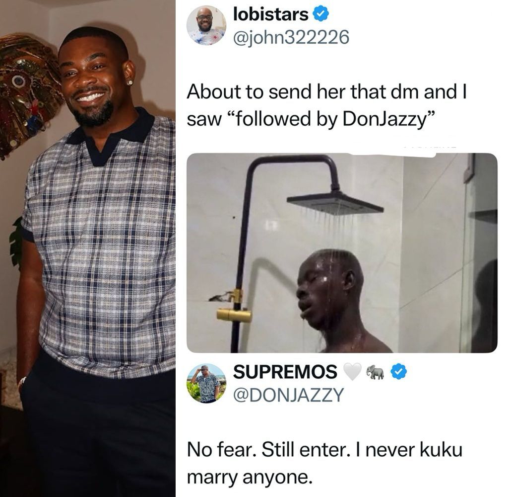 ‘No Fear, Still Enter’: Don Jazzy Sparks Online Frenzy with Hilarious Response to Fan’s DM Dilemma
