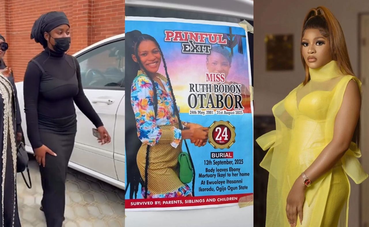 Tears Flow as BBNaija Star Phyna Prepares to Lay Her Sister to Rest in Heartbreaking Video
