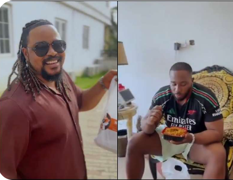 Kiddwaya Shocks Fans with $20K Gift to Whitemoney After Tasting His Jollof Rice