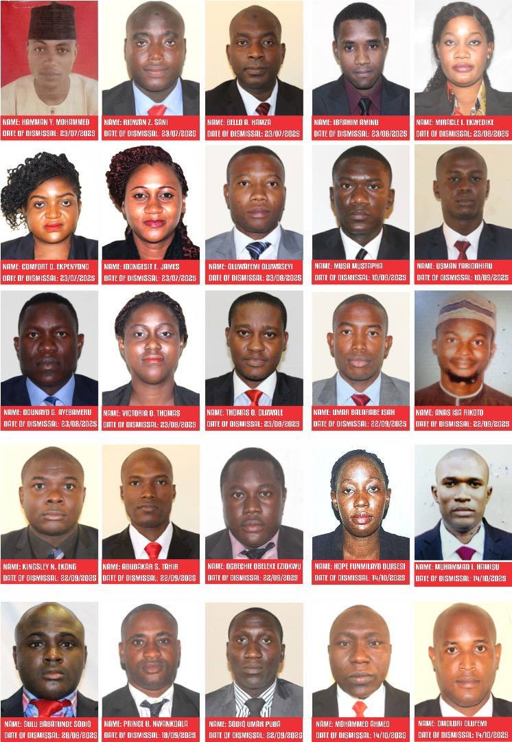 Shocking Purge at the Nation’s Intelligence Service: 115 Personnel Sacked by the DSS