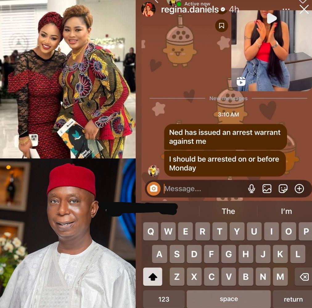 “Ned Has Issued an Arrest Warrant Against Me” – Regina Daniels’ Mom, Rita Daniels Cries Out, Says She’ll Be Arrested Before Monday