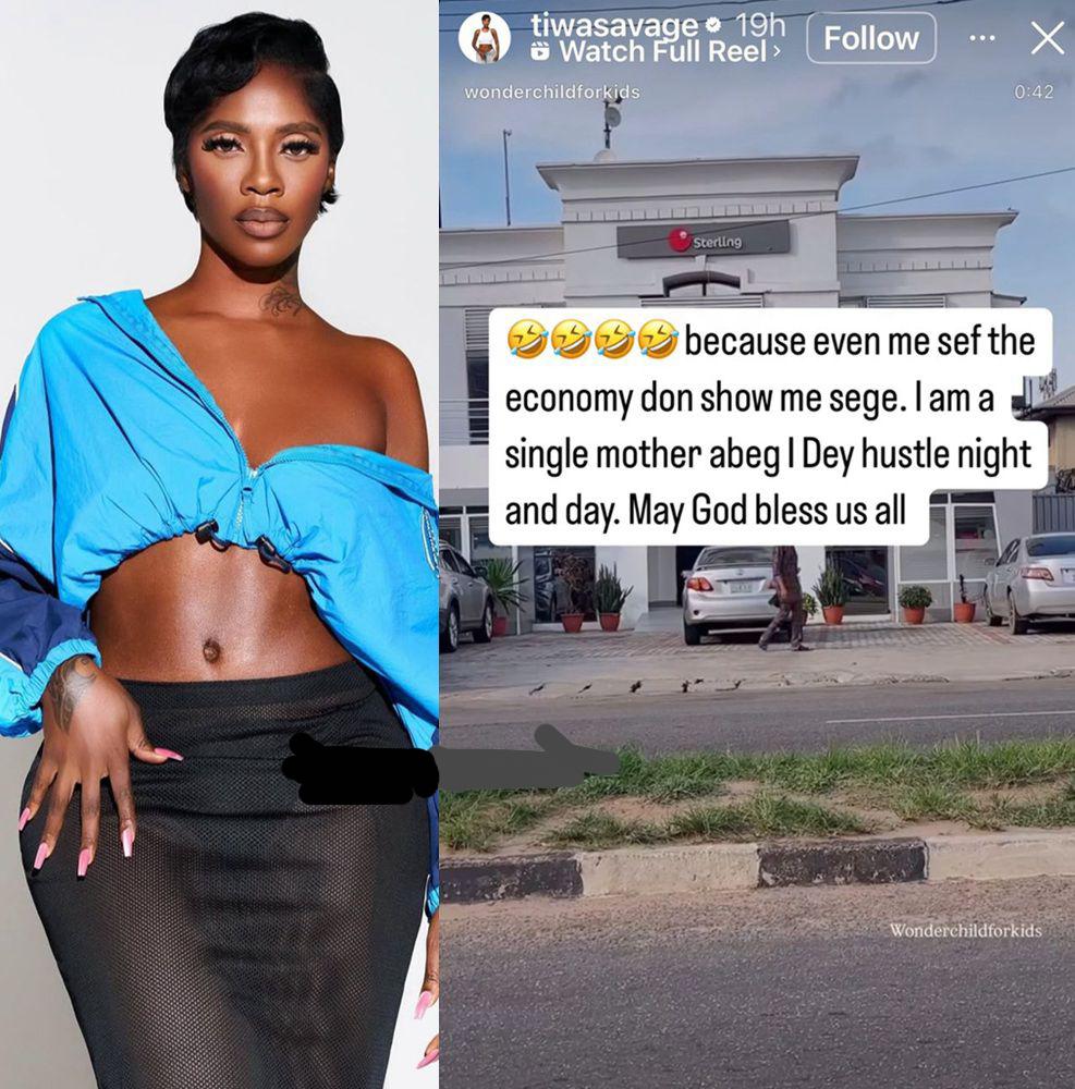 “Go to the Bank!” — Tiwa Savage Delivers Playful Clapback to Fans Seeking Financial Help