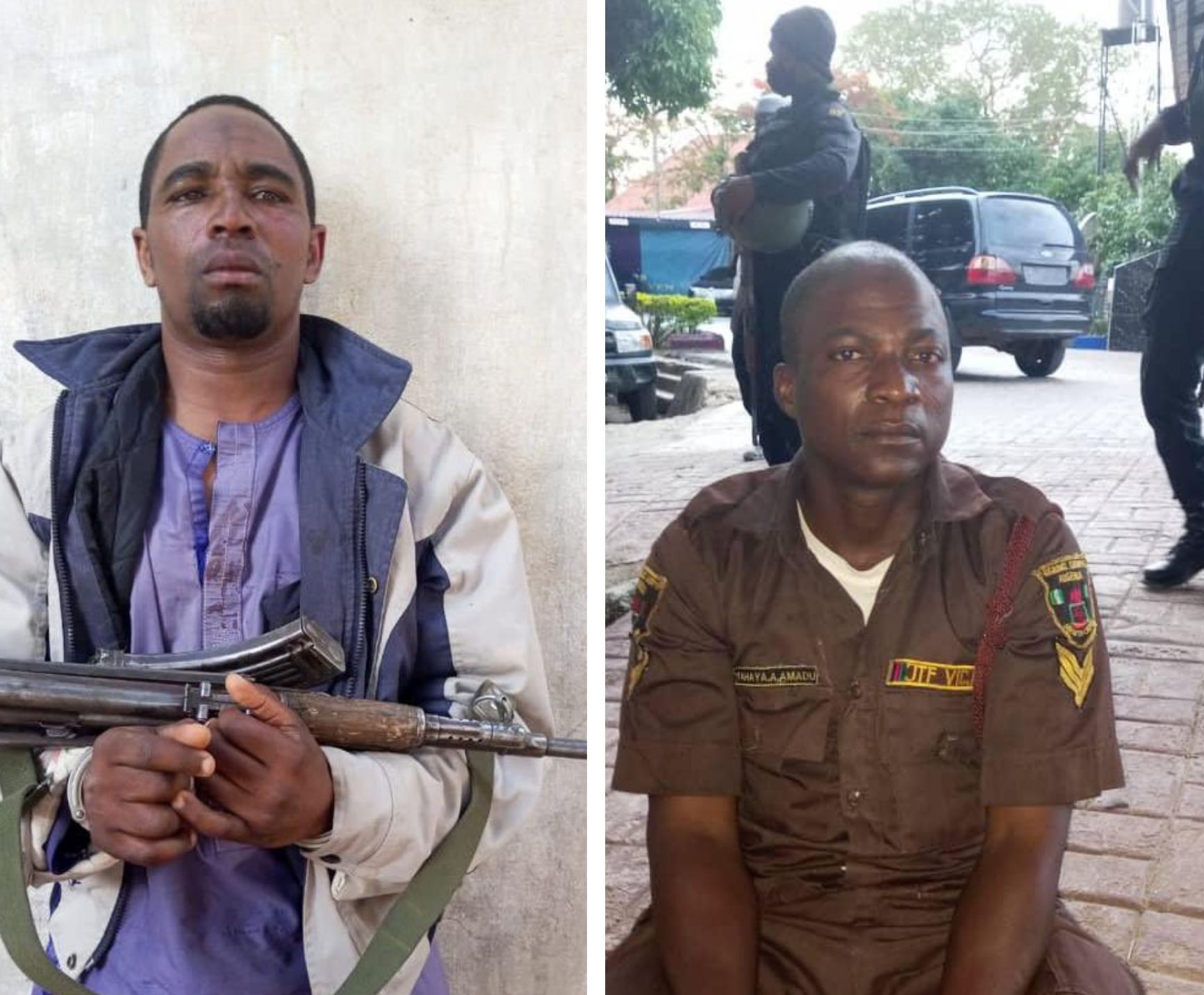Breaking News: Nigerian Troops Arrest Two Suspected Gunrunners and Kidnappers in Plateau State
